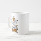 もっとコーヒーを飲もしんでほしい コーヒーマグカップ (正面左)