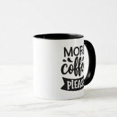 もっとコーヒーを マグカップ (正面右)