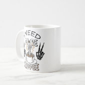 もっとコーヒーシャツが必要だ美服コーヒー コーヒーマグカップ (正面左)