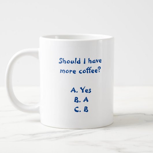 もっとコーヒーマグがあれば ジャンボコーヒーマグカップ (左)