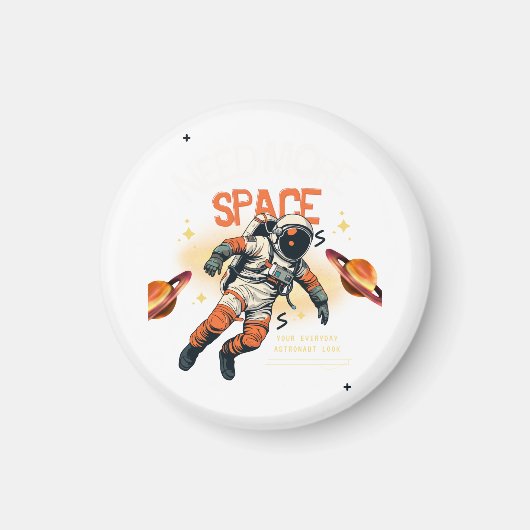 もっとスペースが必要 マグネット (正面)
