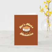 もっとスマイル思い出を作ろう 面白いバレンタインデー カード (黄色い花)