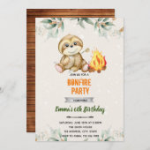 もっとスロースリンバー パーティー招待状 招待状 (正面/裏面)