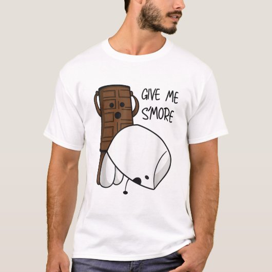 もっとチョコレートを Tシャツ (正面)