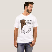 もっとチョコレートを Tシャツ (正面フル)