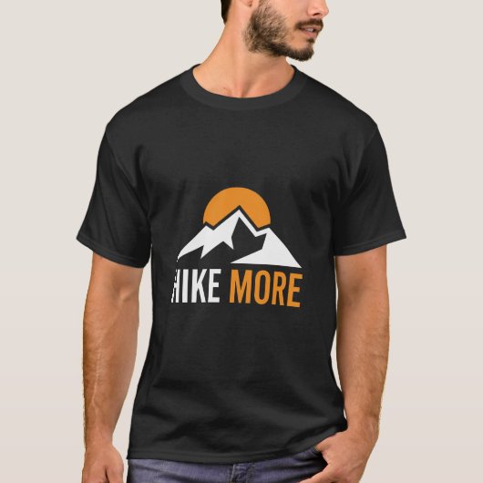 もっとハイキングしよう Tシャツ (正面)