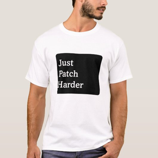 もっとパッチ当てて Tシャツ (正面)