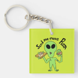 もっとピザufoを送って キーホルダー