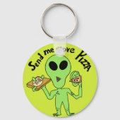 もっとピザufoを送って キーホルダー (裏面)