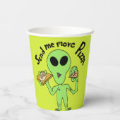 もっとピザufoを送って 紙コップ (裏面)