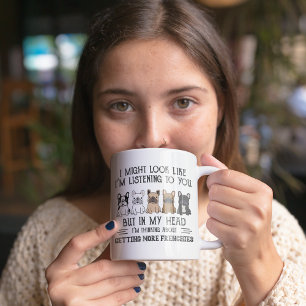 もっとフランス考える語を学ぼうと思う コーヒーマグカップ