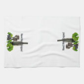 もっとブドウが欲しい キッチンタオル (横)