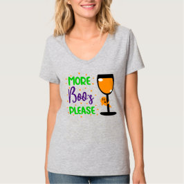 もっとブーお願いTシャツ かわいいハロウィンTシャツ Tシャツ