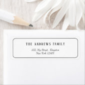 もっとモダン喜びを期待するベビー写真クリスマス ラベル (インサイチュ)