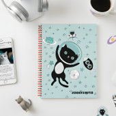 もっとモダン宇宙の黒猫マンガが必要 ノートブック