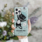 もっとモダン宇宙の黒猫マンガが必要 Case-Mate iPhoneケース