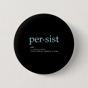 もっとモチベーションalquoteshere Persist Definition Uni 缶バッジ