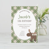 もっとモミの木の楽園の子供の誕生日会に参加して！ 招待状 (スタンド正面)