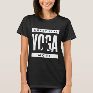 もっとヨガ、少々心配 Tシャツ