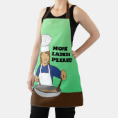 もっとラッキーお願い！ハヌカ(Hanukkah) エプロン (インサイチュ)