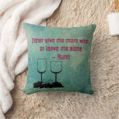 もっと与えワインを クッション (ブランケット)