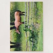 もっと乗る – 心配なし – ホースランチ – 20x30 ジグソーパズル (縦)