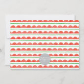 もっと人が集まって楽しいクリスマス 赤ちゃんの新しいクリスマスカード 招待状 (裏面)