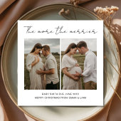 もっと人が集まって楽しいホリデーベイビー出産予定カード シーズンカード