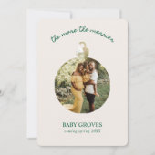 もっと人が集まって 妊娠が待ち遠しい シーズンカード (正面)