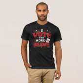 もっと休日がいい Tシャツ (正面フル)
