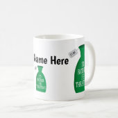 もっと倹約したい コーヒーマグカップ (正面右)