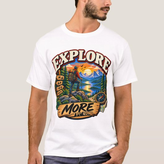 もっと冒険しよう Tee Tシャツ (正面)