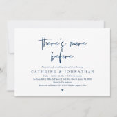 もっと前に、のリハーサル結婚ディナーインヴィ 招待状 (正面)