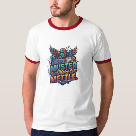 もっと勇気を奮い立てよう Tシャツ (正面)