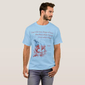 「もっと危害を加える危険が…」 ラグラン Tシャツ (正面フル)