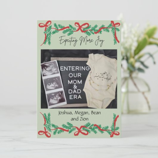 もっと喜びを期待して ホリデーカード (スタンド正面)