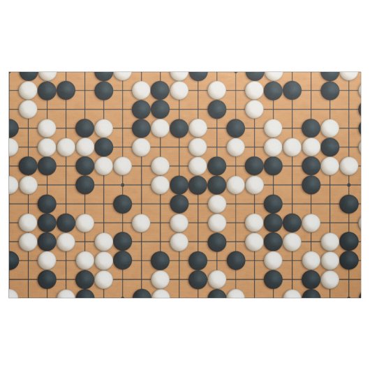 もっと囲碁を楽しもう ファブリック (ファットクウォーター)