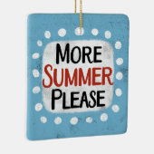 もっと夏のオーナメント セラミックオーナメント (右)