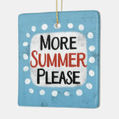 もっと夏のオーナメント セラミックオーナメント (左)