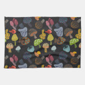 もっと多くのキノコ キッチンタオル (横)