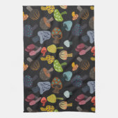 もっと多くのキノコ キッチンタオル (縦)