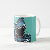 「もっと大きなマグが必要だったのに」 コーヒーマグカップ (正面右)