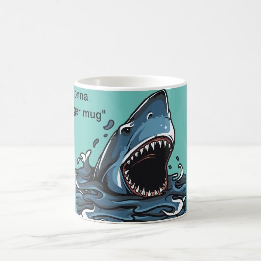 「もっと大きなマグが必要だったのに」 コーヒーマグカップ (中央)