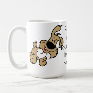 もっと大きな声で吠えて下さい。私は聴覚懸命だ。 コーヒーマグカップ