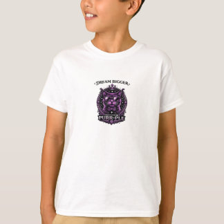 もっと大きな夢を – Professor Purr-Ple グラフィックTシャツ Tシャツ