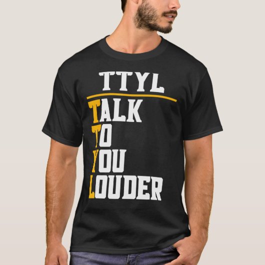 もっと大きな市民退職した高齢者に話す Tシャツ (正面)