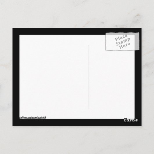 もっと大きな誕生日ケーキが必要だと思う！ ポストカード (裏面)