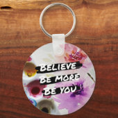 もっと大き信じなトートバッグ キーホルダー (正面)