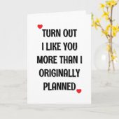 もっと好きだった、シンプルで皮肉な愛 カード (黄色い花)