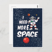 もっと宇宙が必要だ ポストカード (正面/裏面)